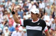 Alex de Minaur photographed at the 2023 cinch Championships
